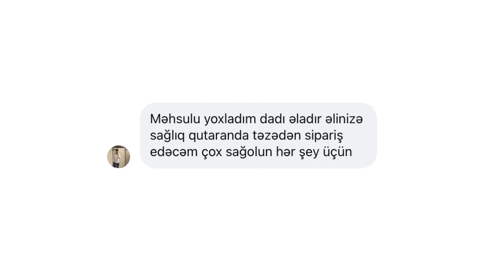 Müştəri rəyi 8